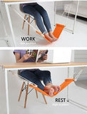 FUUT:Desk Foot Hammock For comfort your Feet Small Mini office foot Rest Stand