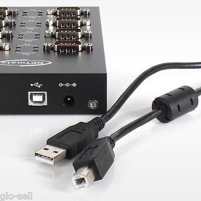 Serial to USB, 8 Port RS232 Adapter Converter for windows 8 7 laptop barcode POS