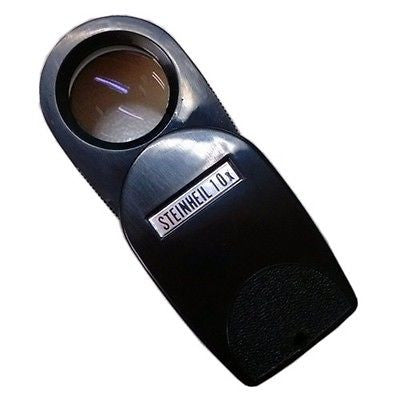Peak 1985-10x Steinheil LUPE Pocket Portable Microscope 10x Magnifier Loupes