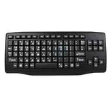 Big font buttons key large print Letter KOREAN ENG Keyboard Ten keyless korea
