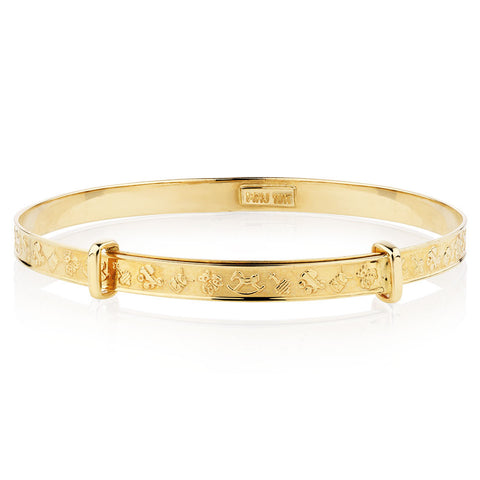 Gold BRACELET Toy bear cute