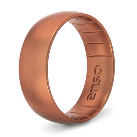 Silicone Ring Rough Bronze