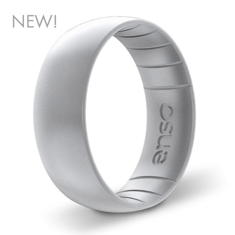 Silicone Ring Rough Gray